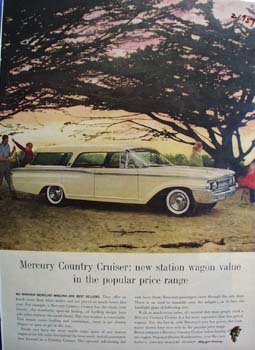 Mercury Country Cruiser Ad 1959