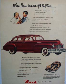 Nash Owners Get Together Ad 1948