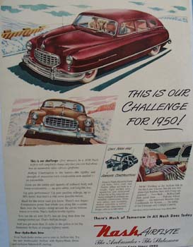 Nash This Is Our Challenge Ad 1949