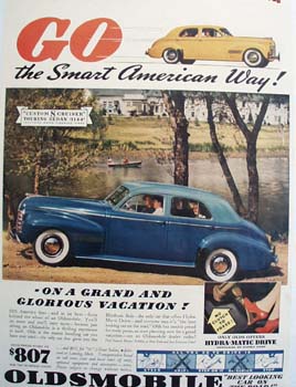 Oldsmobile Smart American Way Ad 1940