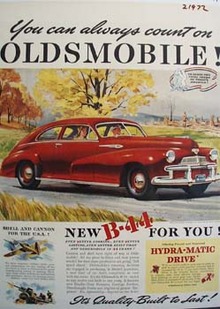 Oldsmobile You Can Always Count On Ad 1941