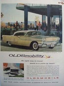 Oldsmobile Agile Way To Travel Ad 1958