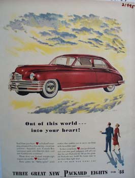 Packard Out Of This World Ad 1947