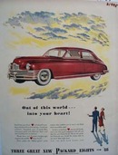Packard Out Of This World Ad 1947
