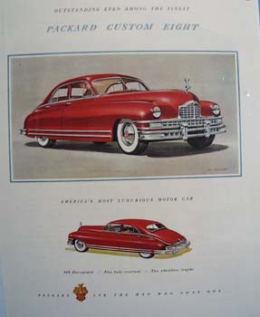 Packard Americas Most Luxurious Car Ad 1948