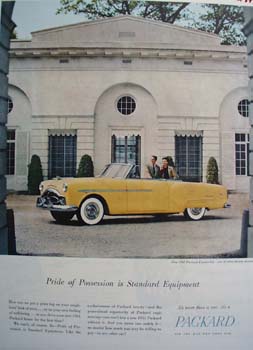 Packard Pride Of Possession Ad 1948