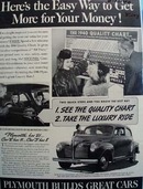 Plymouth Heres The Easy Way Ad 1940