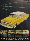 Plymouth Hy Style Beauty Ad 1953