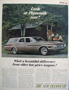 Plymouth Beautiful Difference Ad 1961