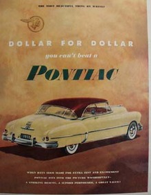 Pontiac Dollar For Dollar Ad 1950