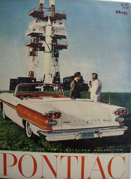 Pontiac Bold New Car Ad 1958