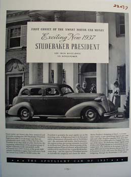 Studebaker Exciting 1937