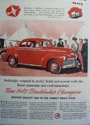 Studebaker Strikingly Original In Style Ad 1941