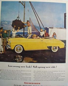 Studebaker Low Swung New Look Ad 1953