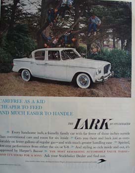 Studebaker Carefree As A Kid Ad 1959