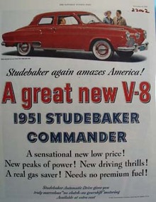 Studebaker Again Amazes America Ad 1950
