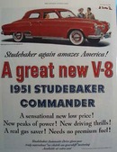Studebaker Again Amazes America Ad 1950