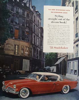Studebaker Out Of Dream Book Ad 1953
