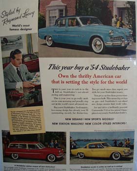 Studebaker Thrifty American Car Ad 1954