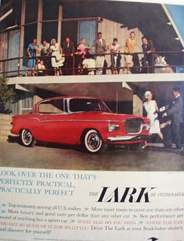 Studebaker Lark Look Over The One Ad 1959