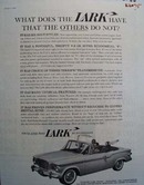Studebaker What Does Lark Have Ad 1960