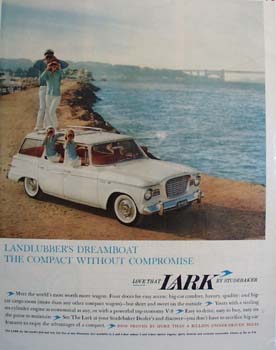 Studebaker Lanlubbers Dreamboat Ad 1960