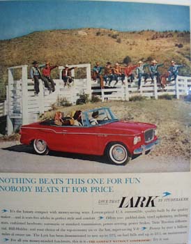 Studebaker Nothing Beats This One Ad 1960