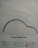 Volkswagen Shape Of Things to Come Ad 1971