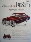 De Soto Drive Before You Decide Ad 1950