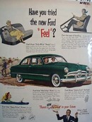 Ford Have You Tried The New Ford Feel Ad 1949