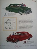 Kaiser Frazer Their Beauty Too Ad 1946