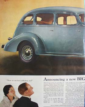 Hudson Now We Can Have A Hudson Too Ad 1935