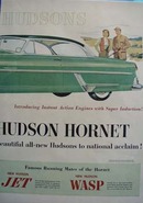 Hudson Hornet Hollywood Hardtop Ad 1953