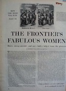 Frontiers Fabulous Women Article And Pictures 1959