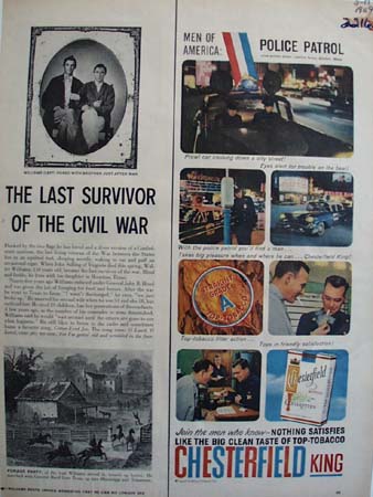 Chesterfield Police Patrol Ad 1959