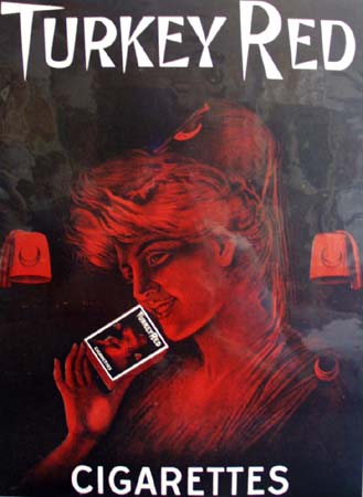 Turkey Red Cigarettes Ad 1950