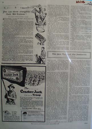 cracker Jack Troop Ad 1929
