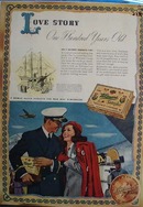 Whitman Sampler Love Story Ad 1942