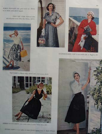 Clothing For Summer Travel Ad 1952