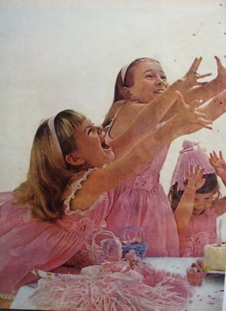Stevens Fabrics Fabric Is Fun Ad 1961