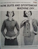 DuPont Fibers Pioneer New Fashion Ad 1958