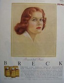 Breck Shampoo Three Different Ad 1952