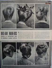 Dog Day Hair Dos Ad 1943