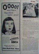 Pepsodent New Flavor Tastes Good Ad 1954