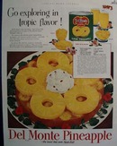 Del Monte Pineapple Go Exploring Ad 1952