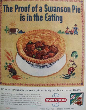 Swanson Pie Proof Is In The Eating Ad 1958