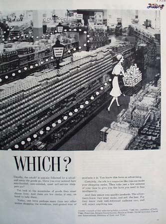 Which Advertising Ad 1958