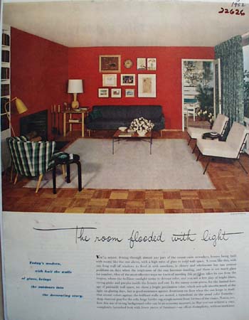 Room Flooded With Light Ad 1952