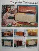 Lane Cedar Chest Christmas Ad 1953
