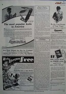 Remington Knife Most Popular Ad 1929
